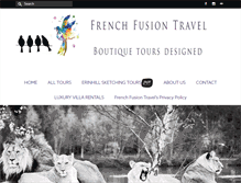 Tablet Screenshot of frenchfusion.com.au
